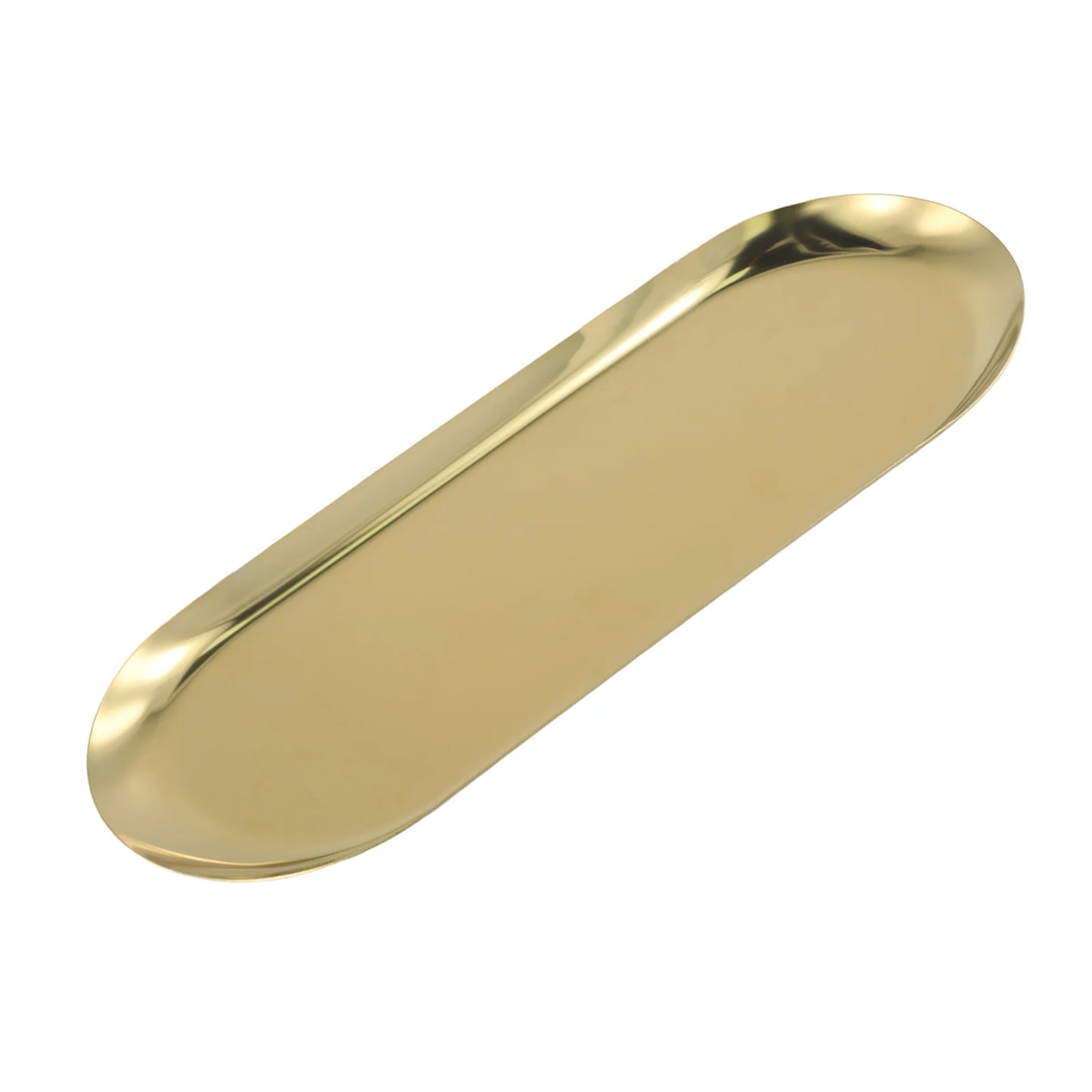 GoldenAura Stainless Steel Organization Tray