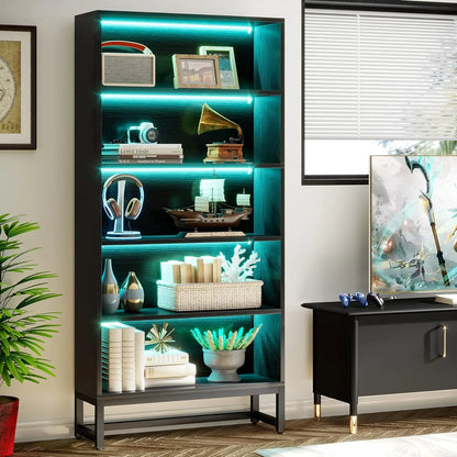 Nightshade LED Tall Bookcase