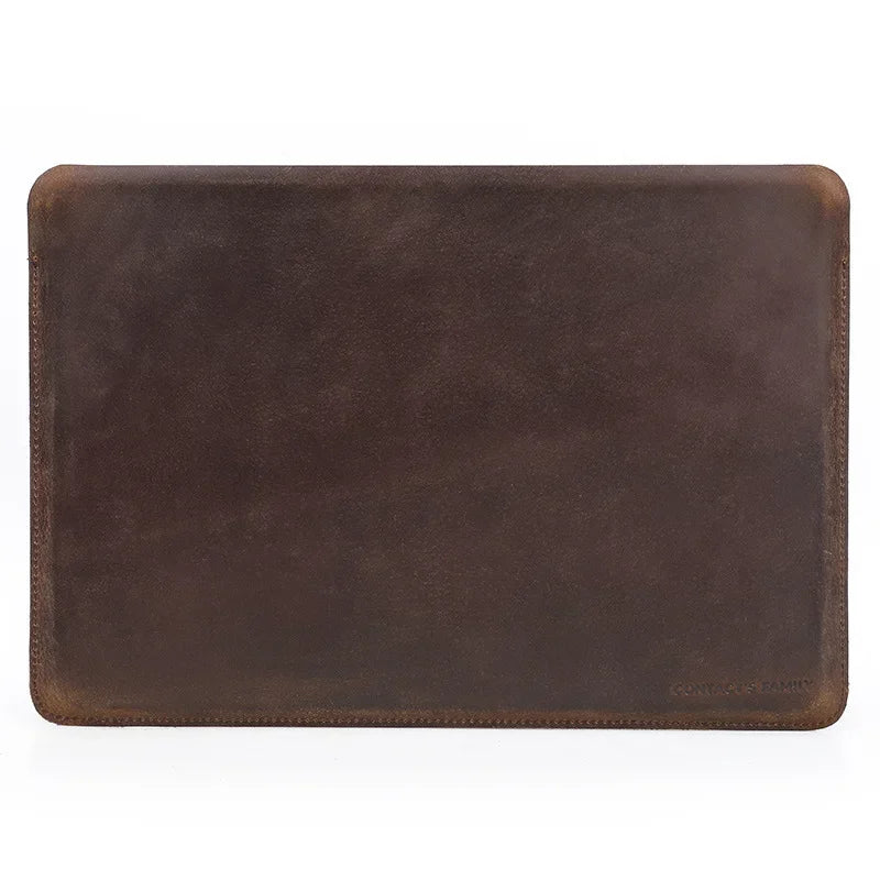 Hand-Made Cowhide Leather Laptop Bag