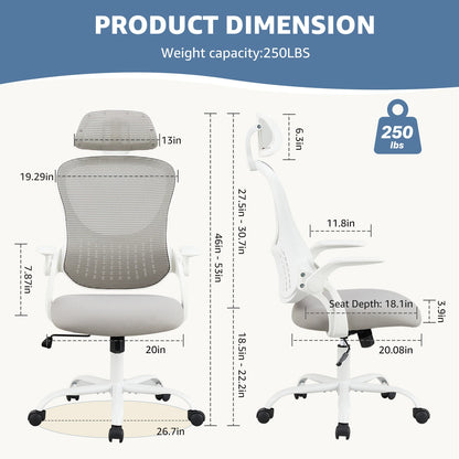 Vapor Ergonomic Mesh Office Chair