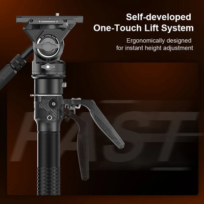 One-Click Carbon Fiber Monopod