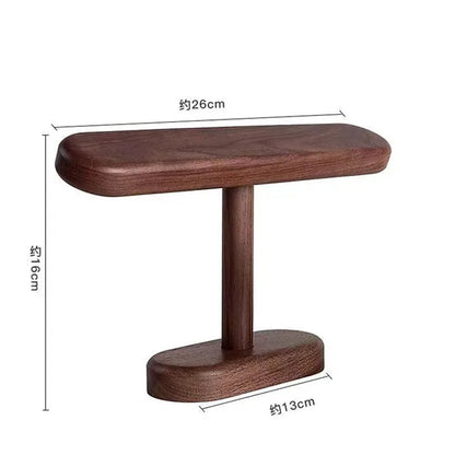Walnut Watch and Bracelet Display Holder