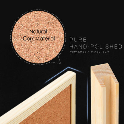 PineFrame Cork Bulletin Board