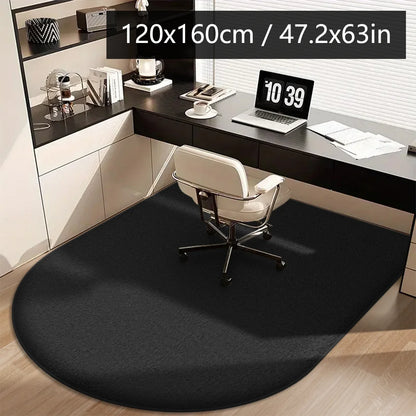 SolidDesk Flannel Chair Floor Mat