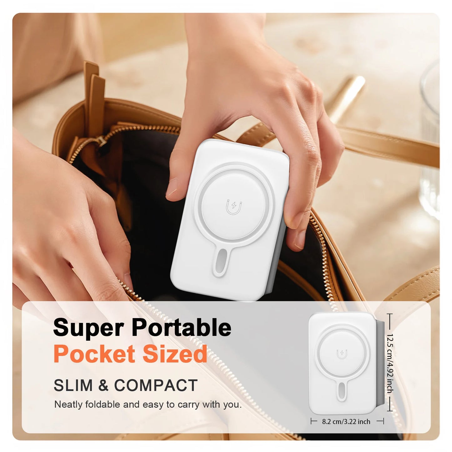 Foldable 3-in-1 Magnetic Charging Dock