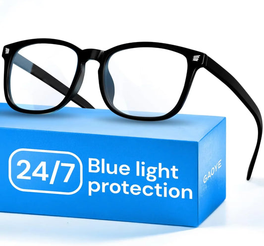 Black Computer Gaming Glasses