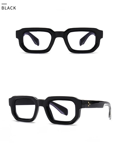Black Square Anti Blue Light Glasses