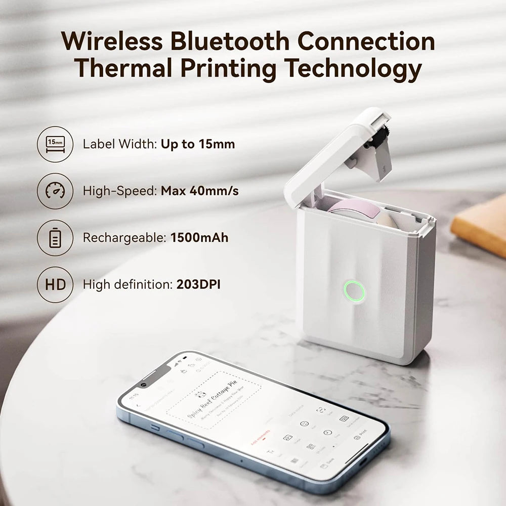 NiiTag D110 Wireless Label Maker