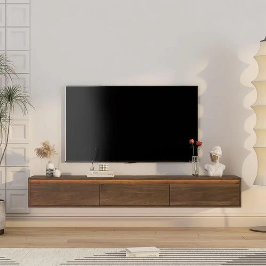 Floating LED TV Stand