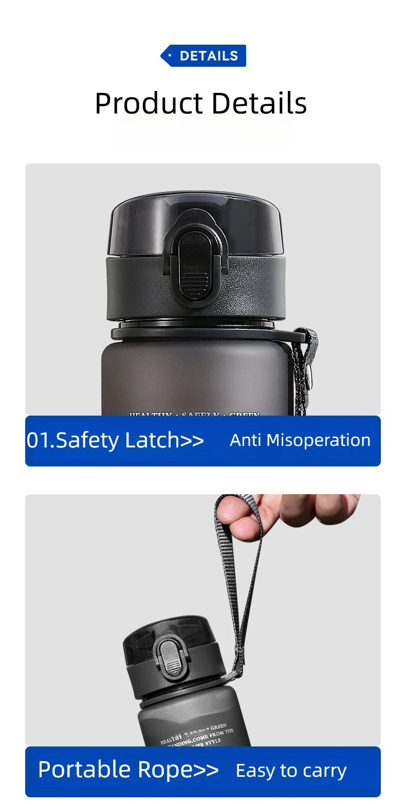 Leak-Proof Sports Water Bottle