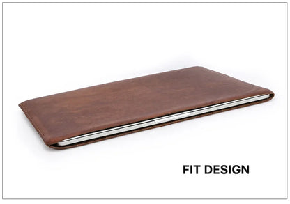 Hand-Made Cowhide Leather Laptop Bag