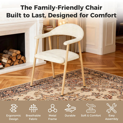 Harvest Linen Side Chairs