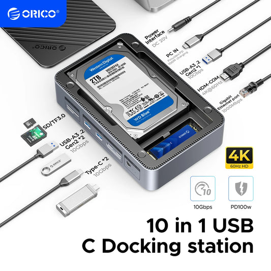 ORICO 10-in-1 Docking Station