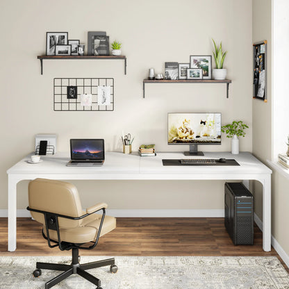 Tribesigns 78.7" Extra-Long Dual Workstation Desk