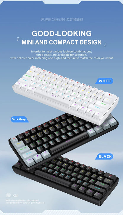 60% Mechanical Mini Keyboard with RGB