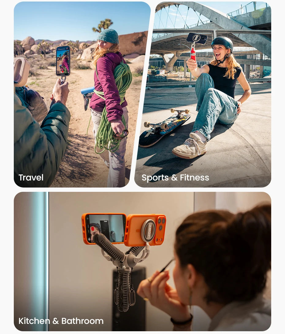 Magnetic Suction Tripod