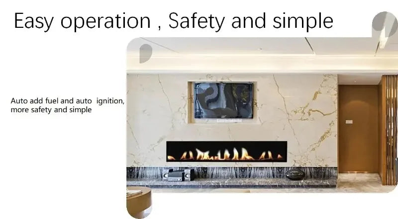 AtomoFlame 3D Steam Fireplace