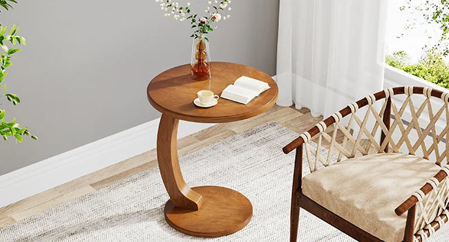 Marlowick C-Shaped Side Table