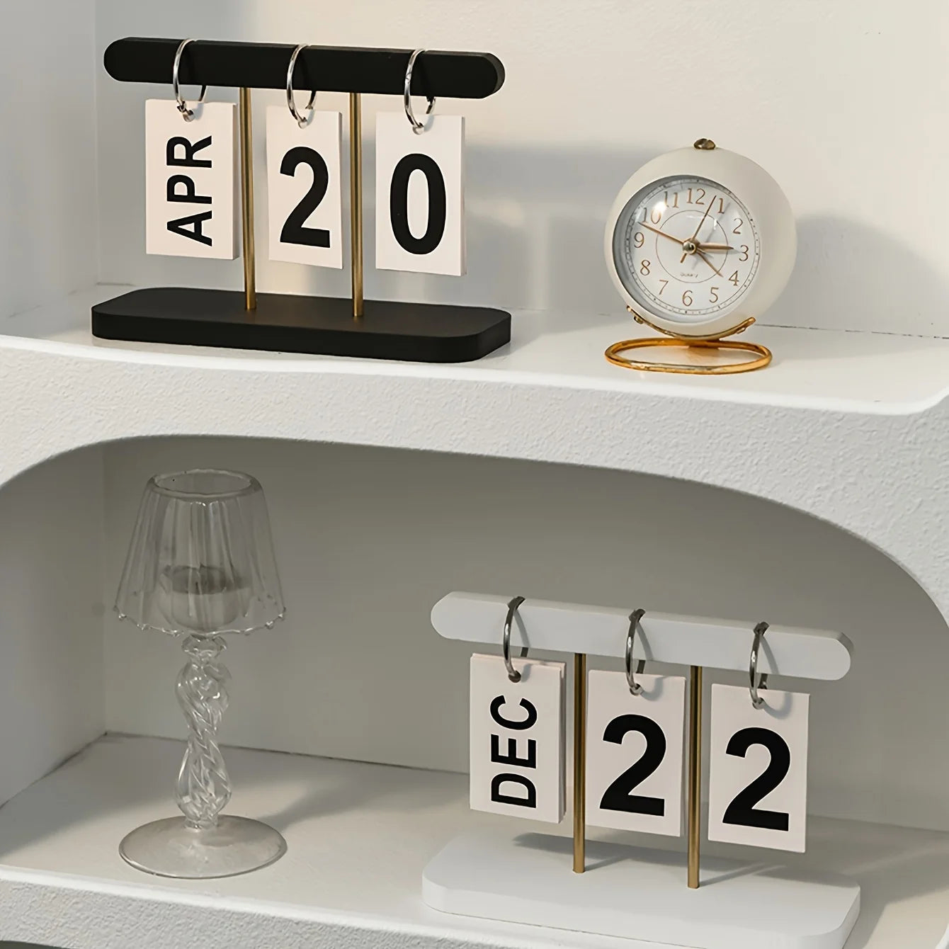 NordicPage Minimalist Desk Calendar
