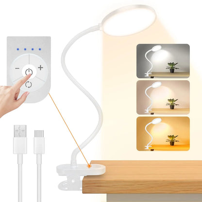3.5in LED Clip Desk Lamp