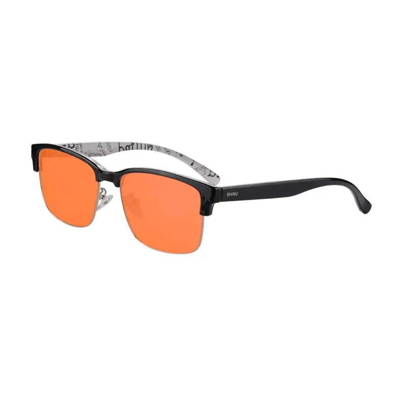 SHINU Red Lens Sleep Glasses
