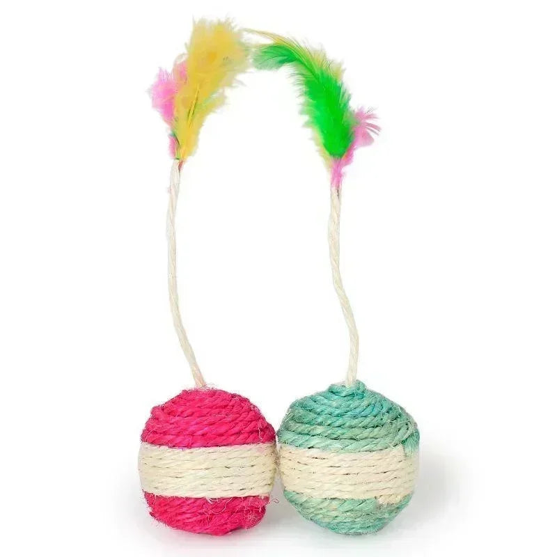 Sisal Scratch Ball Cat Toy