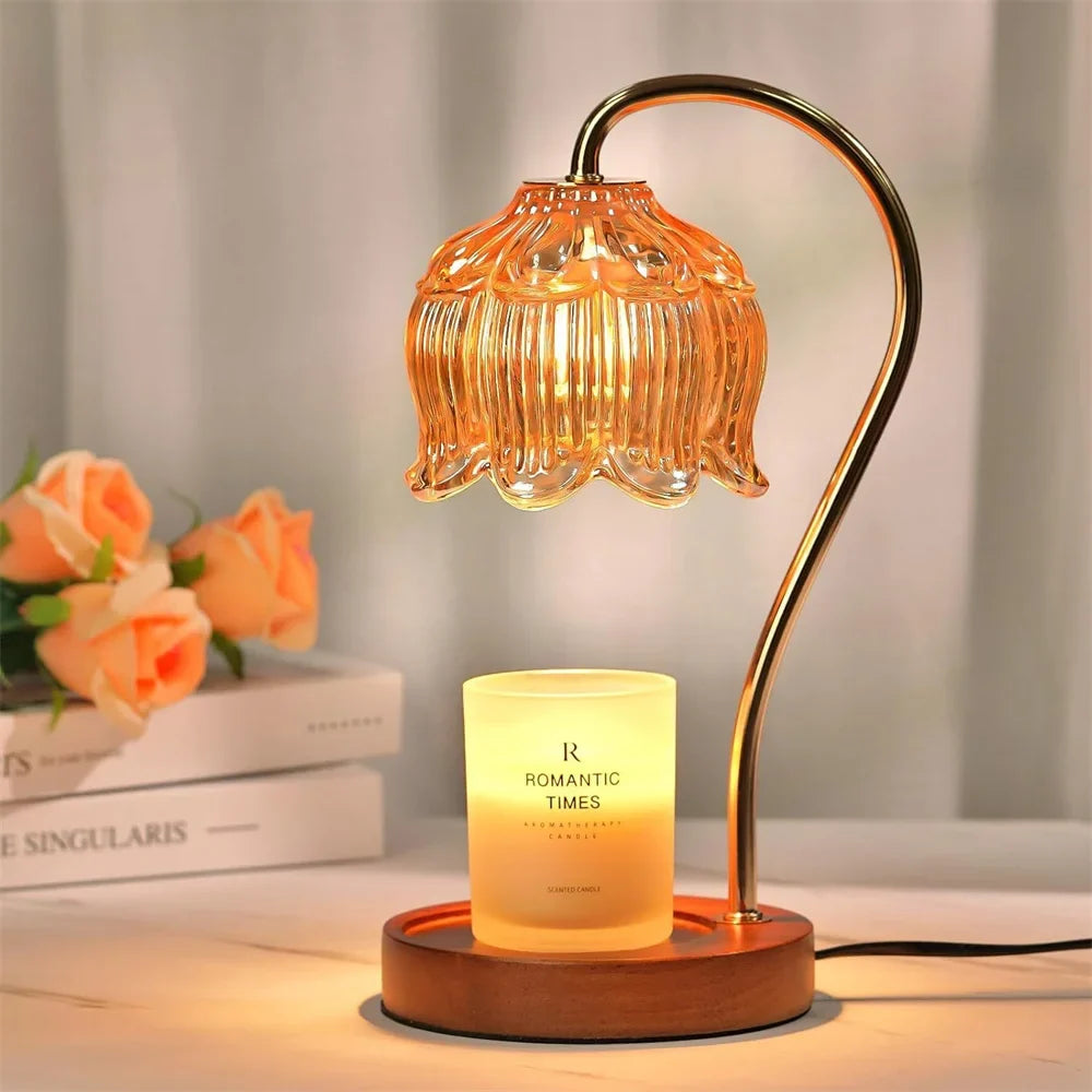 PetalGlow Flameless Candle Warmer Lamp