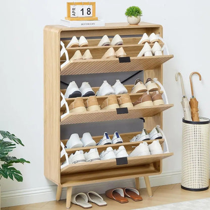 Slim 3-Tier Shoe Cabinet