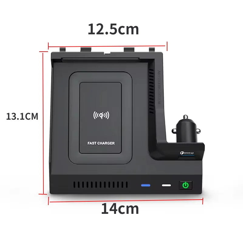 Vehicle-Fit USB Charging Pad