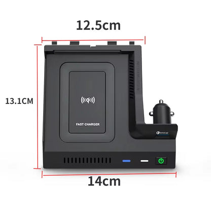 Vehicle-Fit USB Charging Pad