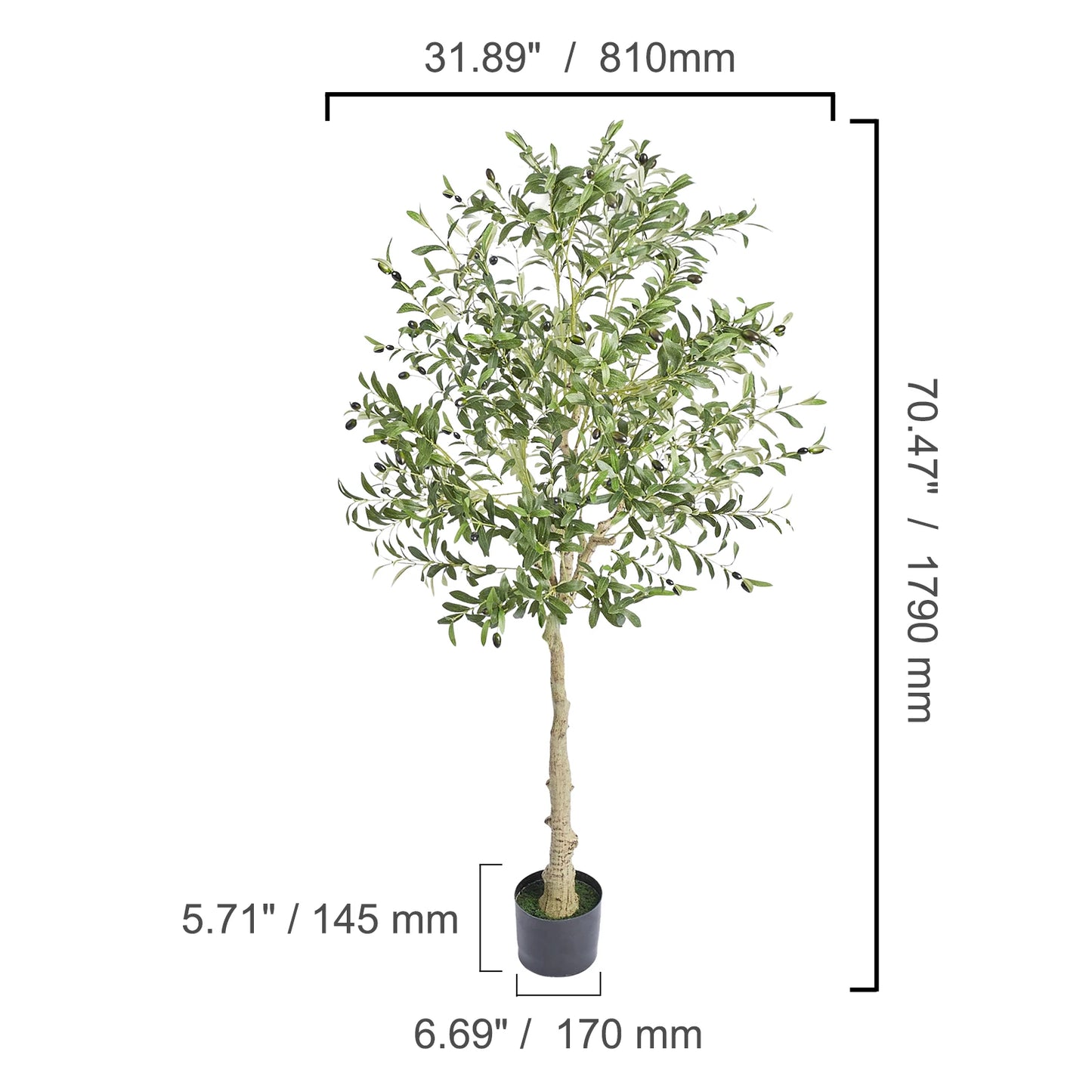 Artificial Olive Tree (Secure Base) II