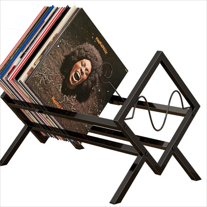 Metal Vinyl Record Desktop Holder