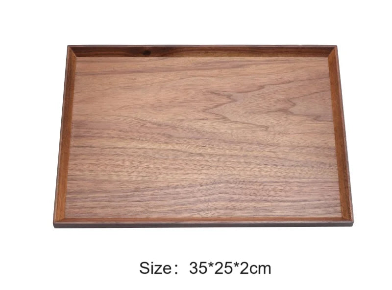 Black Walnut Hexagon Fruit Tray