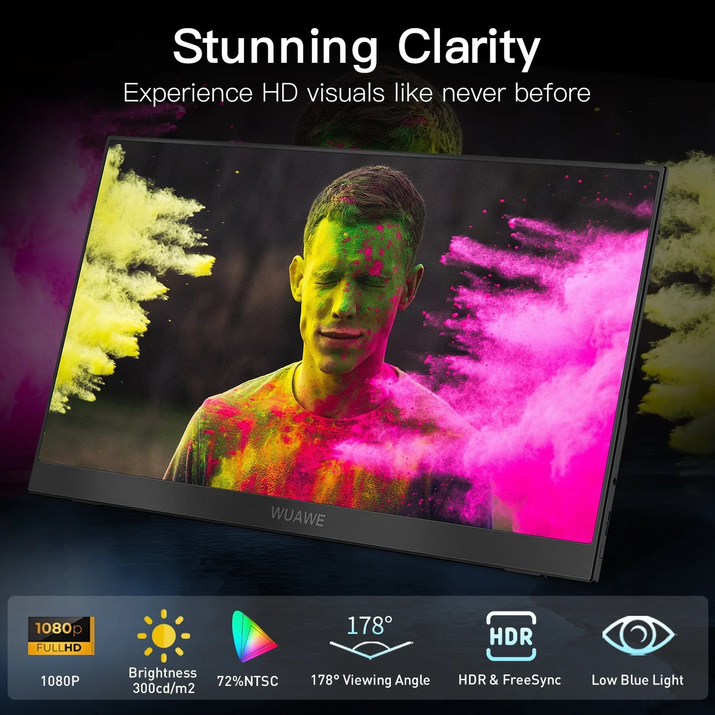 15.6" Portable USB-C Monitor for Travel