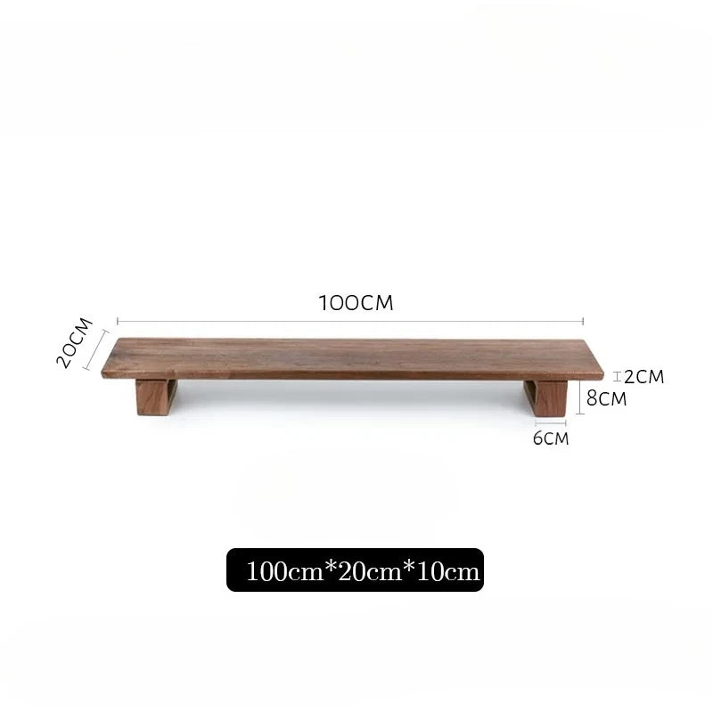 Black Walnut Adjustable Desk Riser
