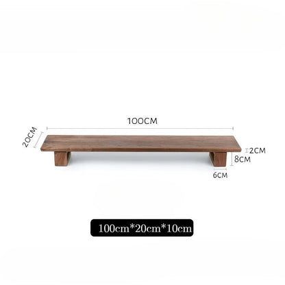 Black Walnut Adjustable Desk Riser