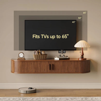 Aldric Floating Media Console