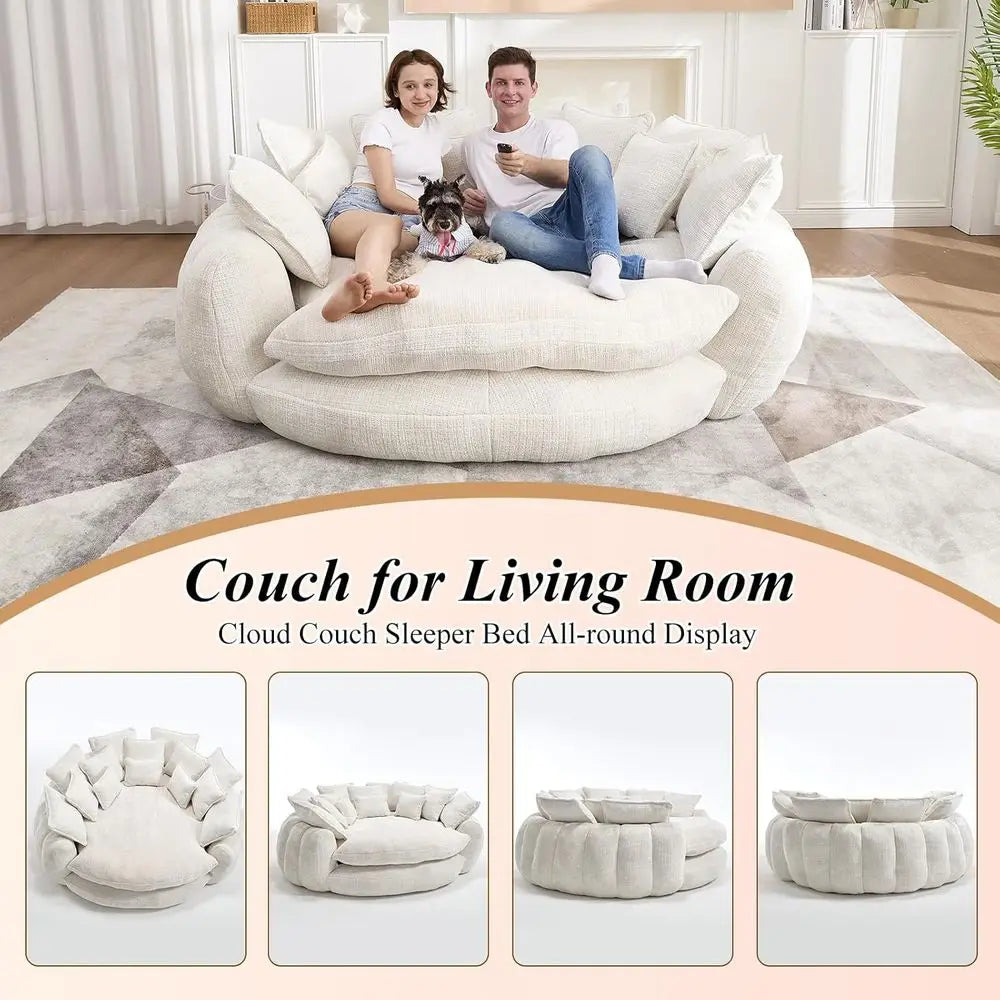 Serenade Round Cloud Daybed