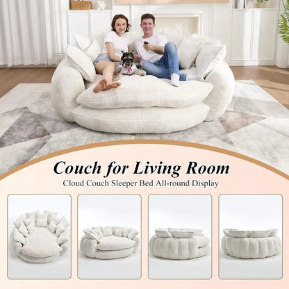 Serenade Round Cloud Daybed