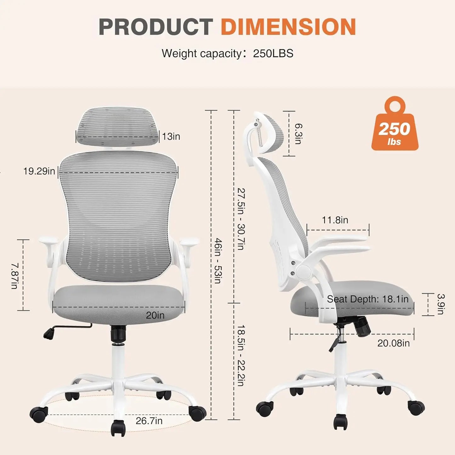 Bramfield High-Back Mesh Task Chair