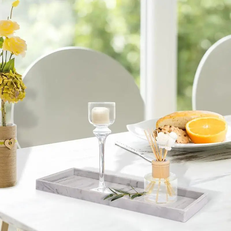 Square Silicone Bathroom Tray Organizer