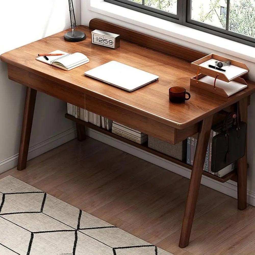 Mid-Century Walnut Writing Desk