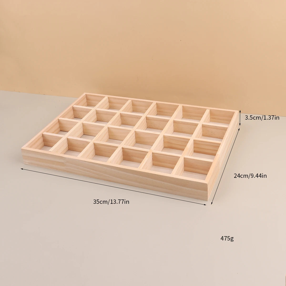 Stackable Wooden Jewelry Display