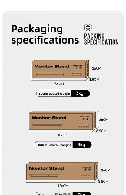 Walnut Wood Laptop Riser with Storage