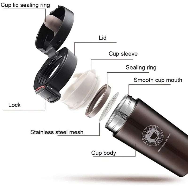 380ml Vacuum Insulated Travel Coffee Mug