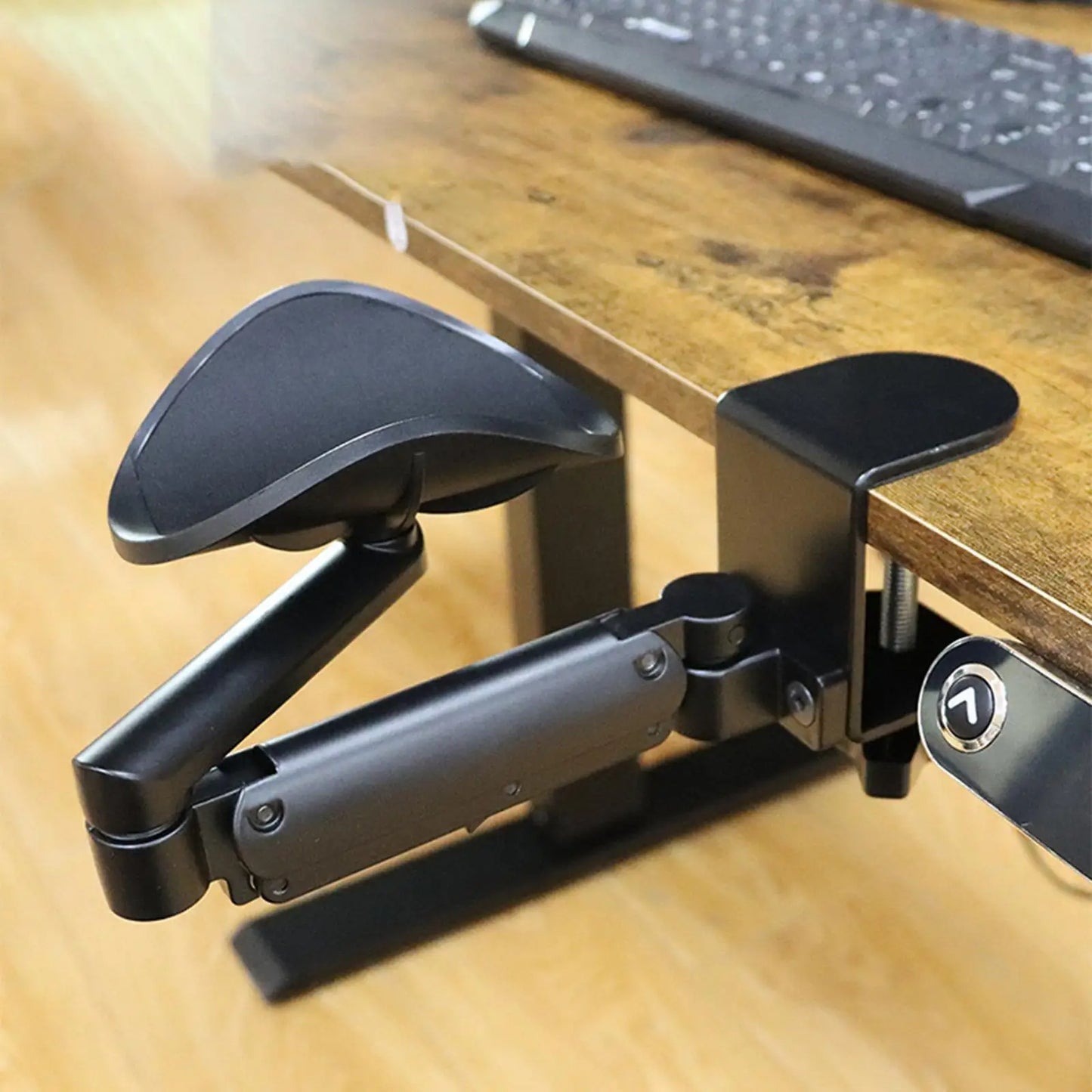 Ergonomic Metal Wrist Arm Rest