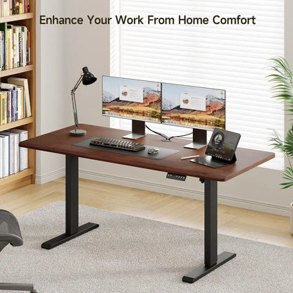 Birchwood Compact Solid Wood Standing Desk