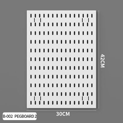 No-Drill Desktop Pegboard Organizer