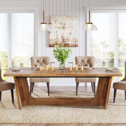 Millfield Farmhouse Pedestal Table