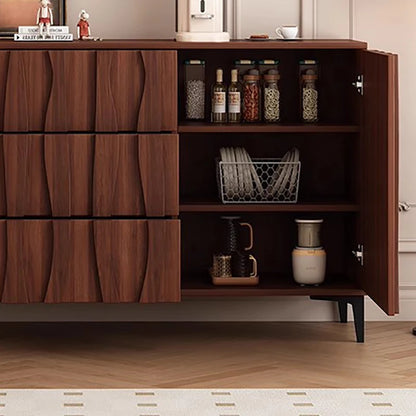 Mid-Century Luxury Living Room Cabinet